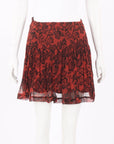 Ganni Shirred Mini Skirt Size 34 | AU 6