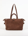 Marsell 4 In Orizzontale suede bag