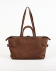 Marsell 4 In Orizzontale suede bag