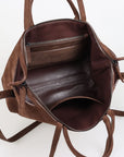 Marsell 4 In Orizzontale suede bag