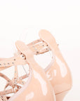 Valentino Patent Leather Love Latch Heels Size 38