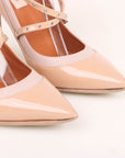 Valentino Patent Leather Love Latch Heels Size 38