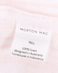 Morton Mac Linen Shirt Dress Size Tall