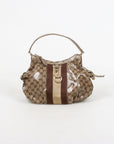 Gucci GG Crystal Coated Canvas Vintage Hobo Bag