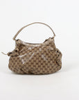 Gucci GG Crystal Coated Canvas Vintage Hobo Bag