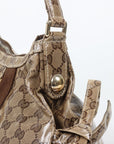 Gucci GG Crystal Coated Canvas Vintage Hobo Bag