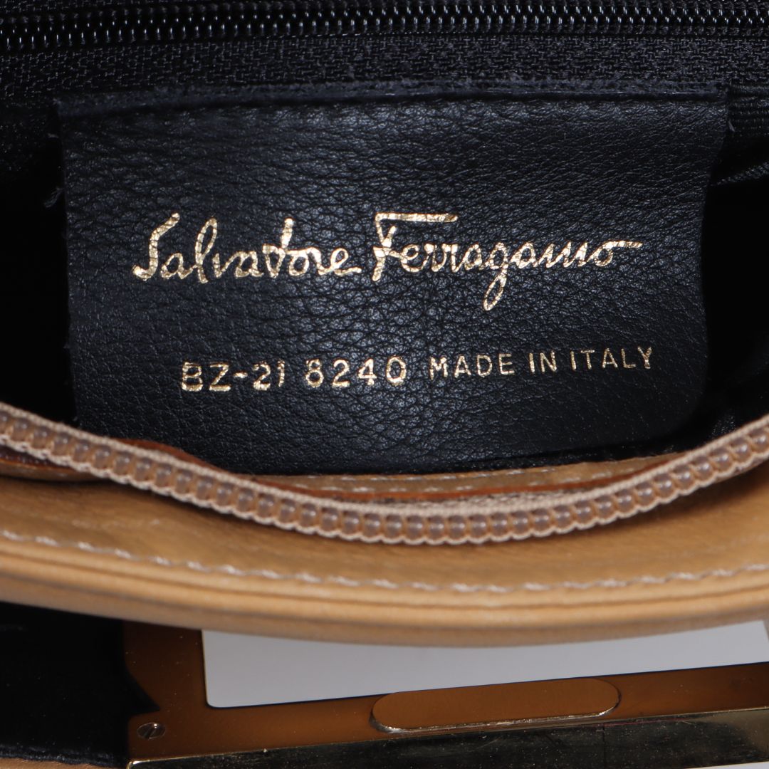 Salvatore Ferragamo Leather Shoulder Bag