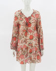 Anjuna Floral Tunic Dress Size Small