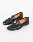 Hermes 'Paris' Leather Loafers Size 37