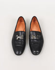 Hermes 'Paris' Leather Loafers Size 37