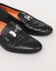 Hermes 'Paris' Leather Loafers Size 37