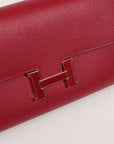 Hermes 'Constance' Epsom Leather Wallet