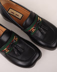 Gucci Web Interlocking G Loafers Size 37