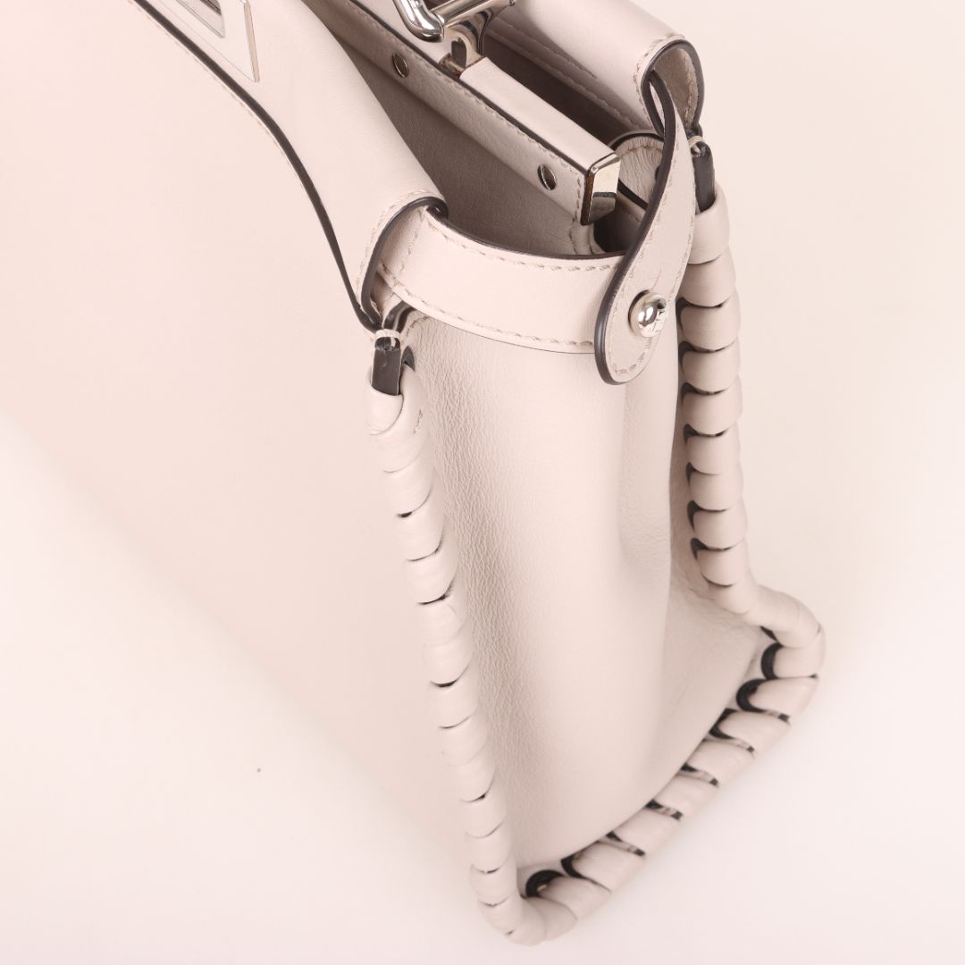 Fendi Leather Peekaboo Two Way Bag