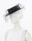 Reny Kestel Straw Boater with Net & Quill