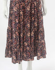 Ulla Johnson 'Olina' Floral Midi Dress Size US 2 | AU 6