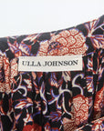 Ulla Johnson 'Olina' Floral Midi Dress Size US 2 | AU 6