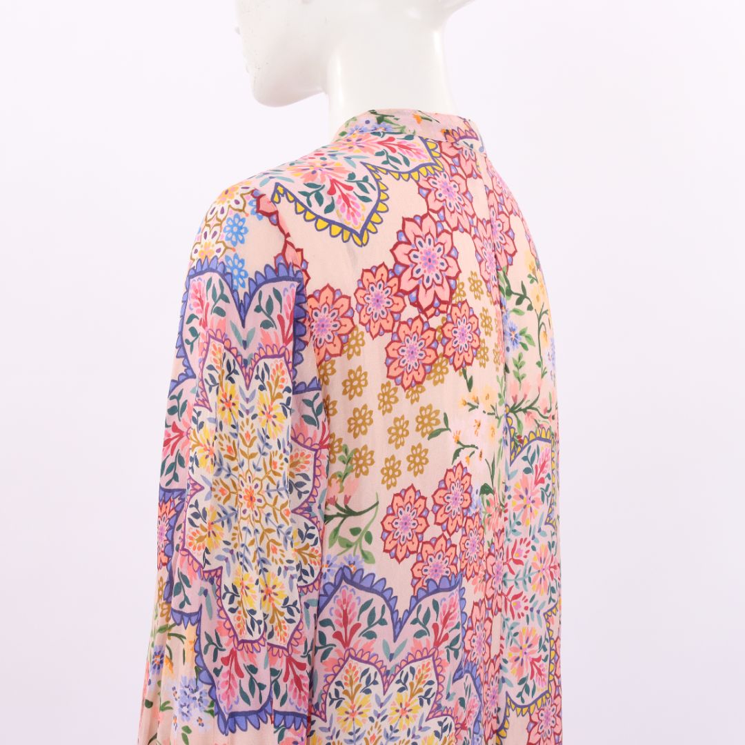 Johnny Was Spring Imana Paisley Dress Size Medium