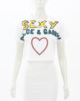 Dolce & Gabbana Sexy Graphic T-shirt Size IT 42 | AU 10