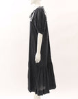 Sea New York Quilted Puff Sleeve Midi Dress Size M
