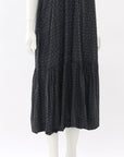 Sea New York Quilted Puff Sleeve Midi Dress Size M