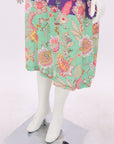 Johnny Was Printed Midi Dress Size Medium