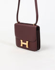 Hermes 'Constance' Epsom Leather Handbag