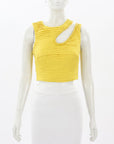 Aje Jolie Abstract Cut Out Top Size 8