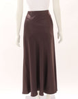 Galvan London Satin Slip Skirt Size FR 44 | AU 16