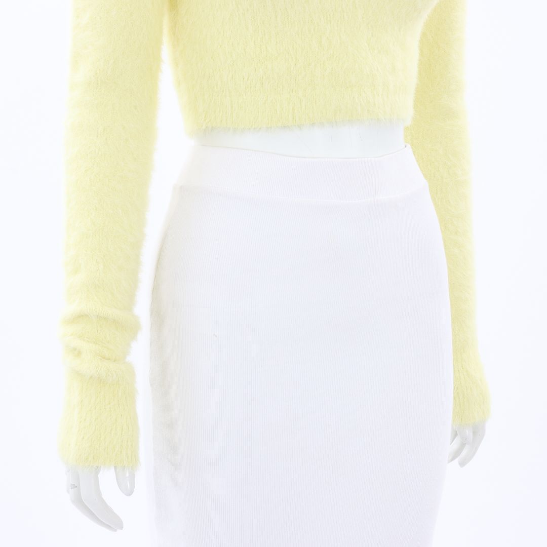 Camilla and Marc Meadow Feather Knit Crop Top Size XS