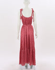 Tiziana Battista 'Josephine' Silk Maxi Dress Size 14