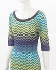 Missoni Zig Zag Knit Dress Size IT 44 | AU 12