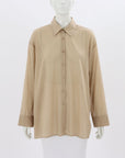 Jac + Jack Cotton Long Sleeve Shirt Size L