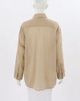 Jac + Jack Cotton Long Sleeve Shirt Size L