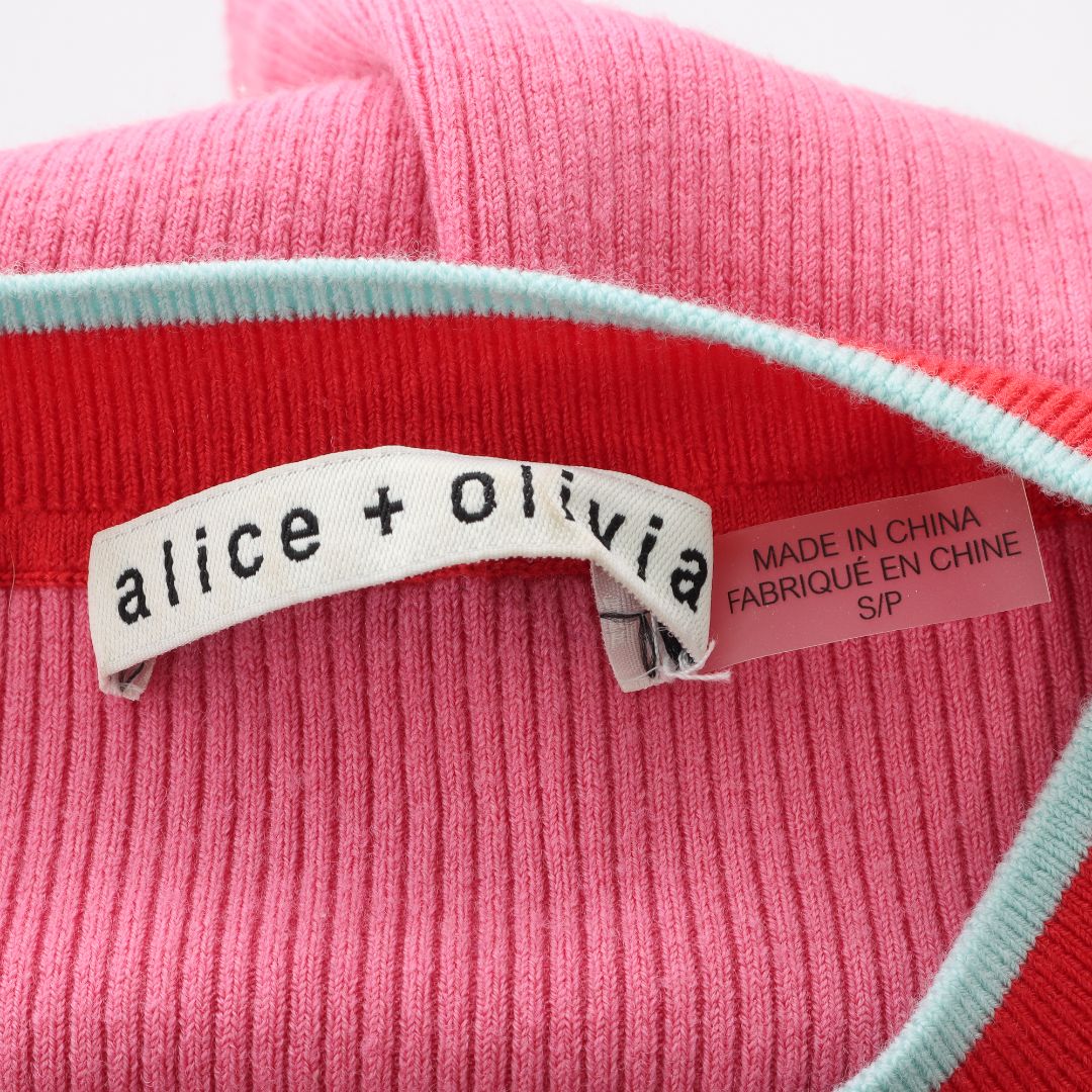 Alice + Olivia &#39;Westi&#39; Wool Blend Top Size S