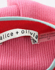 Alice + Olivia 'Westi' Wool Blend Top Size S