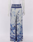 Camilla 'Cards From The Coast' Shirred Waist Pants Size Small