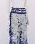 Camilla 'Cards From The Coast' Shirred Waist Pants Size Small