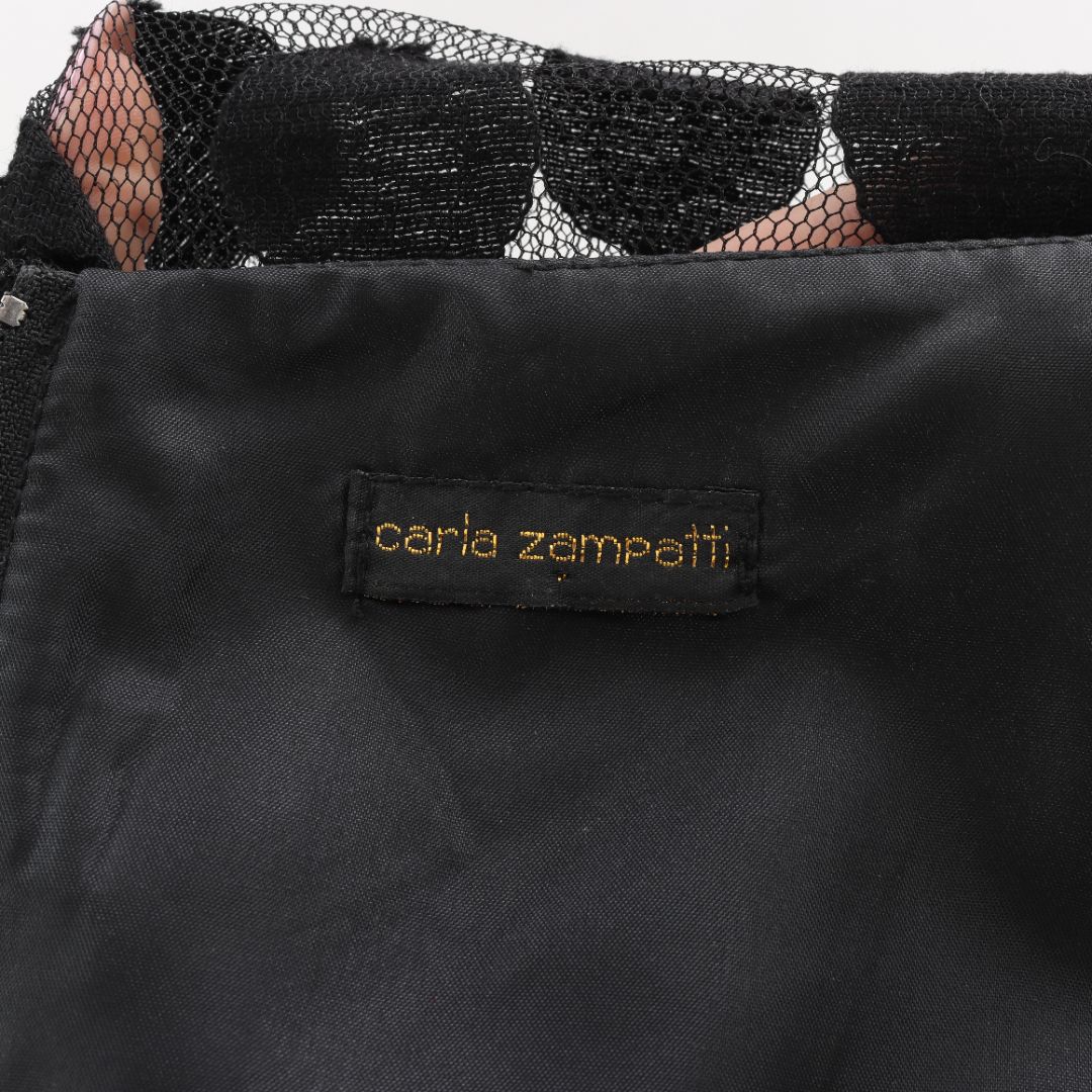 Carla Zampatti Lace Overlay Shift Dress Size 10