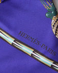 Hermes Brazil Silk Maxi Twilly Scarf