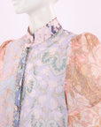 Zimmermann 'Kaleidoscope' Spliced Blouse Size 2