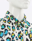 R13 'Tony' Leopard Print Shirt Size XS