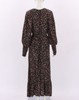 Husk Floral Midi Dress Size 16