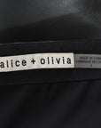 Alice & Olivia Faux Leather Mini Skirt Size US 4 | AU 8
