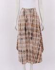 Rabens Saloner Cotton Print Skirt Size Large