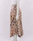 Rabens Saloner Cotton Print Skirt Size Large