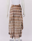 Rabens Saloner Cotton Print Skirt Size Large