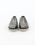 Prada Metallic Brogue Loafers Size 36.5