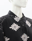 Equipment Silk Floral Shirt Dress Size Large