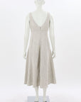 Scanlan Theodore Heavy Linen Midi Dress Size 10